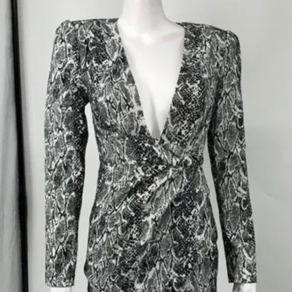 Brand new NBD snakeskin dress that sold out from high demand